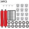For Roborock Q Revo MaxV/Q Revo S/Q Revo Pro Robot Vacuums Cleaner Accessory Dust Bag Main Side Brush  Filter Mop Cloths Spare