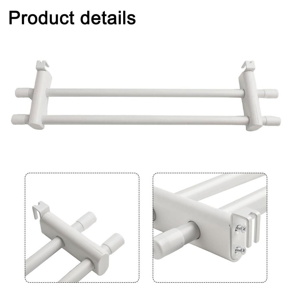 Cloth Hanger Storage Holder Towel Rail Long-lasting Performance