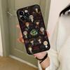 D-Detective C-Conan Phone Case For IPhone 1716 15 14 13 Pro Max 11 12 Mini X Xs XR Black Silicone Cover