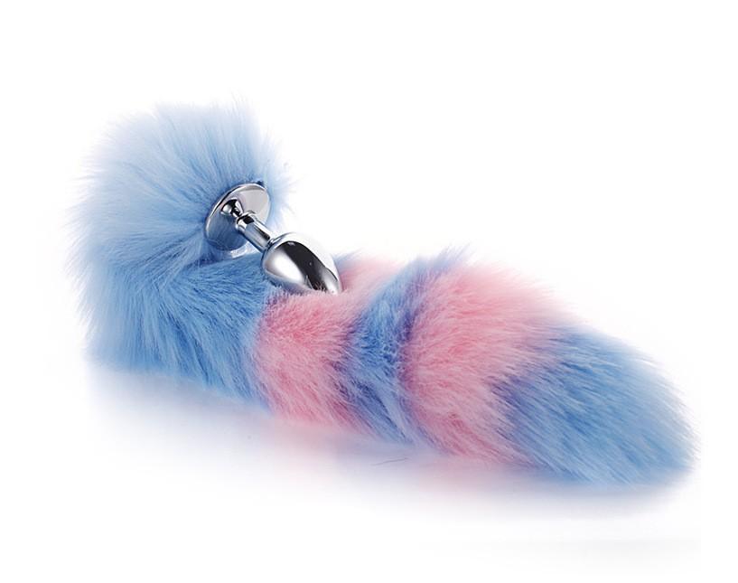 Sex Toys for Woman Cosplay Fox  Tail Anal Plug Metal Anus Butt Plug Mask Half Cat Mask Party Sexy Adult Mask Game Masks