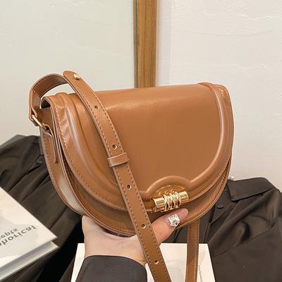 Fashion Saddle Bag for Women New High End Fashion Retro Shoulder Bag Fashionable Versatile Crossbody Bag for Women