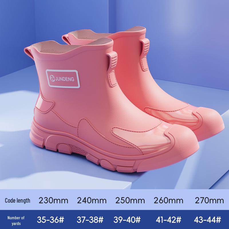 

Міжнародна мода Чоловічі короткі гумові чоботи - Модні, Круті, Теплі гумові чоботи для активного відпочинку Size 41-42