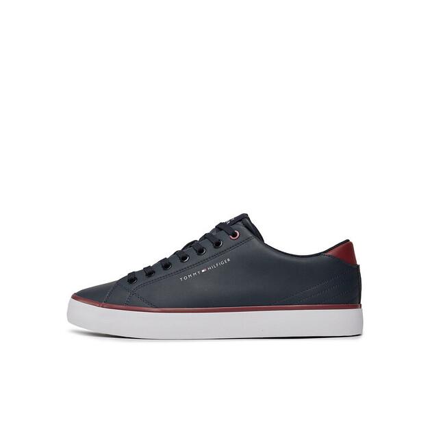 Men's Sneakers Tommy Hilfiger Th Hi Vulc Core Low Leather Fm0fm05041 Navy