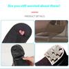 2/5PCS Wear Resistant Self Adhesive Stickers Protective Paster EVA Shoe Sole Anti Slip Stickers High Heels Anti Damage Patch