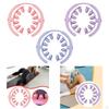 Leg Massage Tool with 12 Wheels Detachable Compact for Calves Arms 11x10.2x1.6inch Versatile