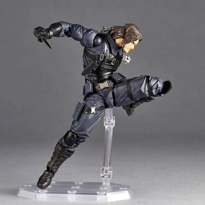 Captain American CIVIL WAR Winter Soldier Thunderbolts Joint Moveable Articulated PVC Doll Toys Decoration 15cm