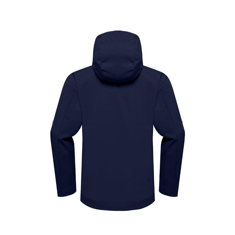 Leichte dünne einlagige winddichte wasserdichte atmungsaktive Hard-Shell-Jacke Unisex mit Kapuze durchgehend gefüttert für Outdoor-Radfahren Wandern