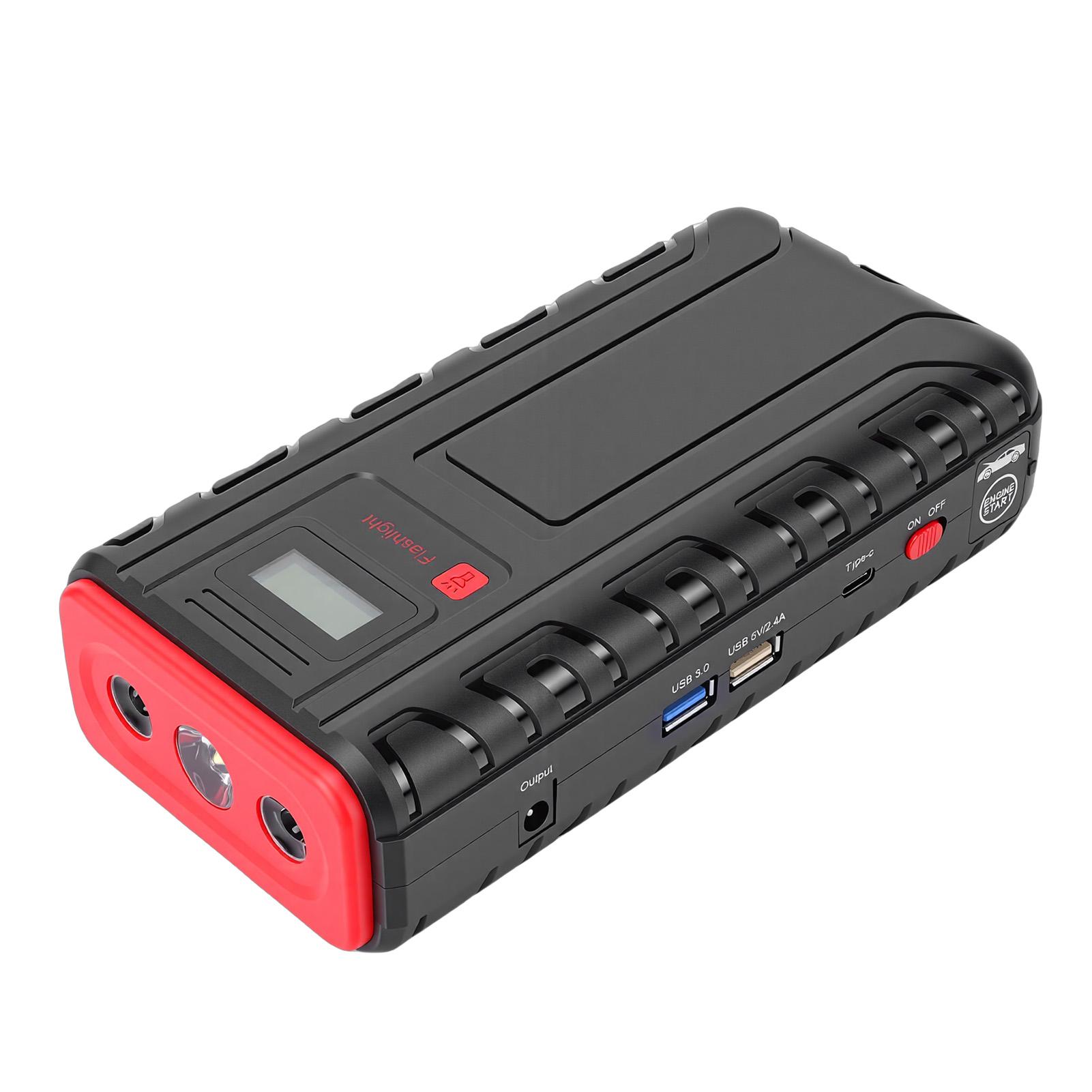 

Car Battery Jump Starter LED Display USB Fast Charging 4000A 30000mAh Portable Car Battery Booster for 9.0L Gas Engine