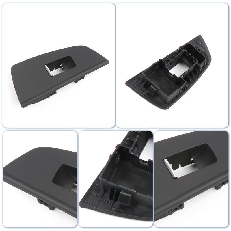 LHD Black Car Interior Front Door Window Lift Switch Button Panel Trim Cover Replace For BMW 5 Series G30 G31 F90 525i 530i 540i