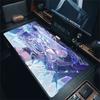 HD Genshin Impact Skirk Pattern Mouse Pad Anime Gaming Pad Desk Accessories PC peripherals Table Pads Rubber Lock-edge Desk Mats