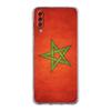 Morocco Flag Fotballtelefonveske til Samsung Galaxy A52 A50 A70 A10 A30 A40 A20S A20E A02S A12 A22 A72 A32 5G A04s Klart deksel