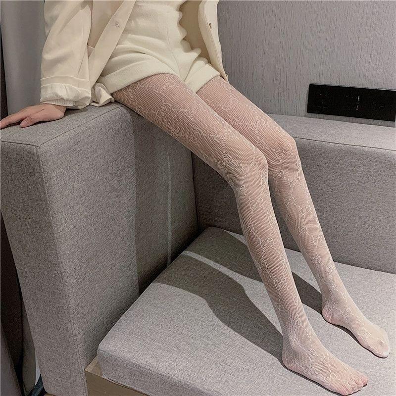 Retro Schwarze Schleife Netzstrümpfe - Sexy Nachtclub-Stil für Frauen