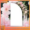 Half-Moon Arch Cloth Cover for Wedding Decorations