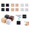 2022 Tabletop Temperature Time Display Electronic Wooden LED Digital Pixel Wireless Alarm Table Clock with Sound Control