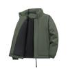 Autumn and Winter New Cotton-padded Clothes Men's Thickened Warm Loose Stand-up Collar Cotton-padded Jacket Casual Trendy Jacket Youth