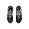 Li Ning Transcend Cushioning Slip Resistant Abrasion Resistant Low top Running Shoes Men's Black Gray Blue AGLQ111-4