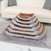 Warm Dog House Soft Nest Pet Large Dog Bed Baskets Fall Winter Kennel For Cat Washable House Puppy Supplies, Suitable For Winter
