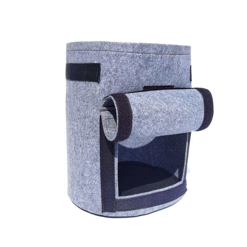 Sweet Potato Potato Planting Bag Green Thickened Felt Plant Planting Bucket Non-woven Flower Pot With Window
