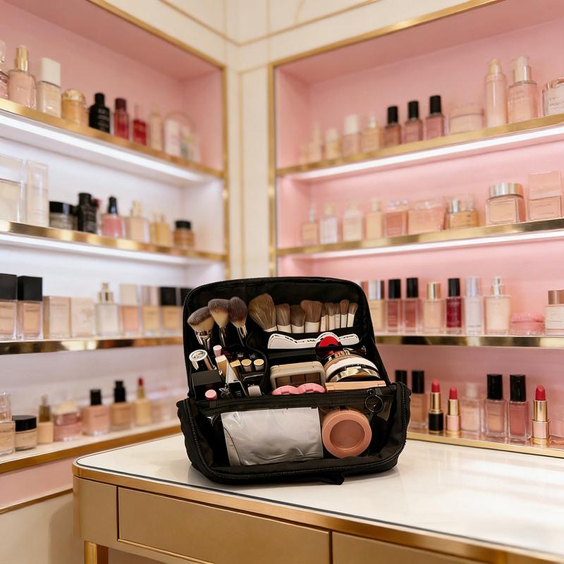 AWQ1 Portable Beauty Storage Bag for Travel & Daily Use