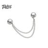 Easy Adjust Clothing Magnets Magnetic Trouser Leg Clips with Chain, Reusable Adjustable Alloy Fasteners, Cuff Folders No Damage Buckle for T-shirt Hem