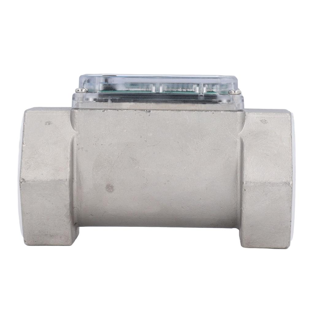 Turbine Flowmeter Digital Electronic Water Fuel Flowmeter Stainless Steel 2in 35‑250L/Min
