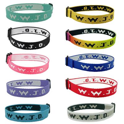 Wwjd Braided Rope Bracelet What Would Jesus Do Handmade Bangles Inspirational Religious Christian Bracelets For Women Men Gifts