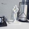 Nahtlose Spleißkunst Statue Abstrakte Menschenkörper Statue, Weibliche Figur Umarmende Liebes Skulptur, 3D Einteilige Formgebung Warme Berührung Form für