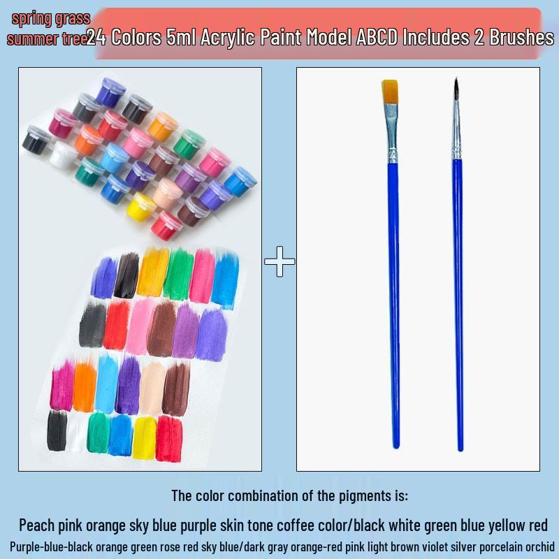 Children's Graduation Season DIY Canvas Tent Kit for Indoor/Outdoor Play & Kindergarten Decoration