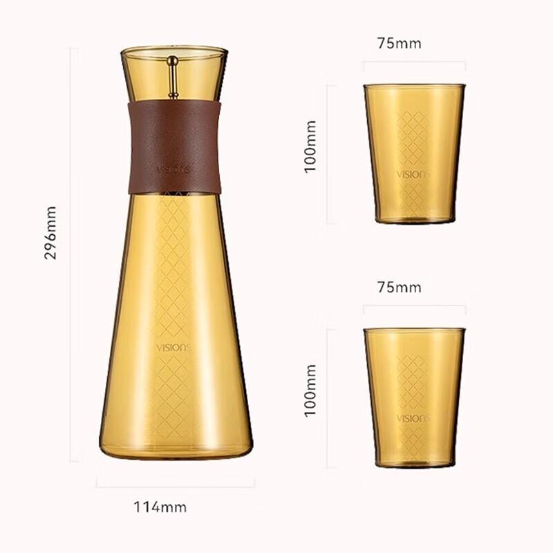 Corelle Gold Rimmed Glass Pitcher