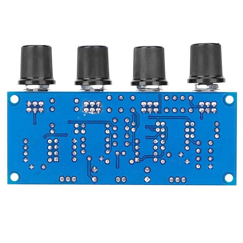 Digital Power Amplifier Board Preamplifier Parts 2-Sound-Channel High Medium Bass Adjustment