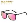 aoron Men and Women Polarized Sunglasses Colorful Sunglasses Sunglasses Fashion Night Vision Glasses Aluminum Magnesium Legs