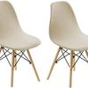 Wasserdichte Diamond-Jacquard-Esszimmerstuhlhusse für Eames und Shell Chairs