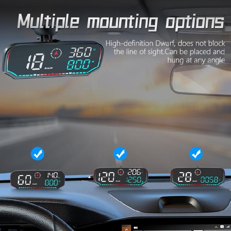 Digital Speed Meter Gauge LED Display Speedometer for SUV Motorbike
