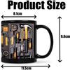 Mechanic Toolbox Chest Ceramic Coffee Mug Practical And Stylish Design for Coffee Lovers And Mechanics