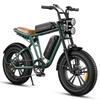 Bicicleta Elétrica Todo-o-Terreno ENGWE M20 Bateria Dupla Motor 1000W Velocidade Máxima 45Km/h 2*13Ah Freio a Disco Duplo Sistemas Duplos de Amortecimento E-Bike
