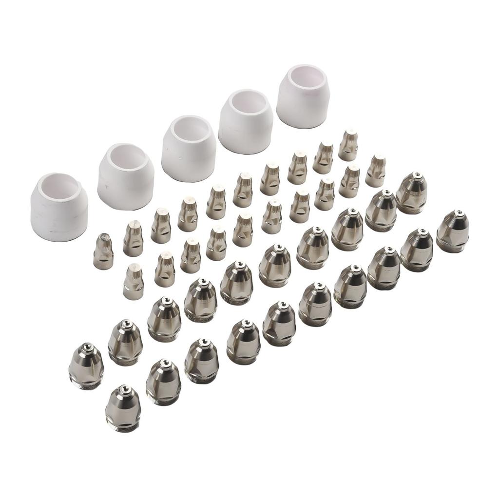 45pcs P-80 For Panasonic Plasma Electrode Nozzle 1.5 100Amp Plasma Cutting Torch