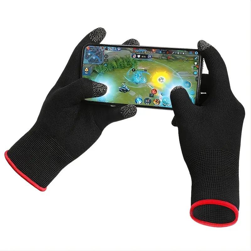 Ultrathin Windproof Winter Touchscreen Game Gloves: Knitted Nylon with Warm Silicone Anti-slip Design