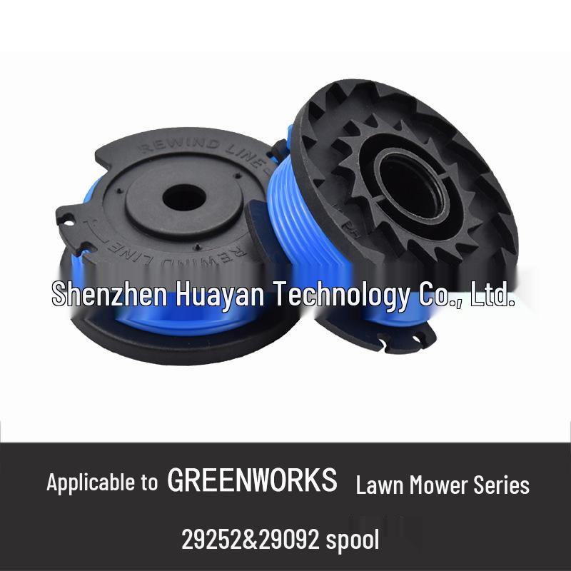 Trimmer Line Spool & Cap for Greenworks Models 29252/29092 - Accessory Kit 3411546A-6