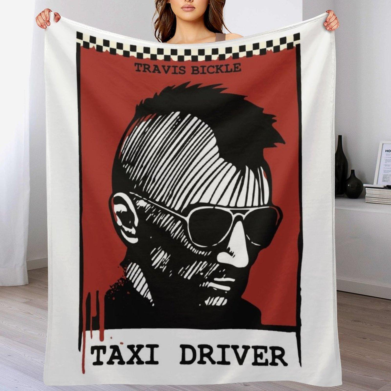 

Taxi DriverTravis Bickle Throw Blanket Summer Cool Breathable Blanket for Sleeping 102x76cm(40x30in)