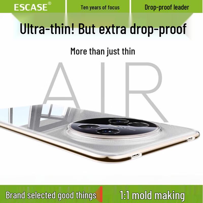 ESCASE Slim Transparent Anti-Drop Phone Case for Huawei