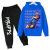 TZWY2026 Autumn Mbappé Printed Children's Hoodie Suit Sweatshirt Pants Two-piece Suit Boys and Girls Outdoor Sportswear Baby Clothes