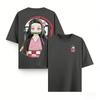 Demon Slayer Nezuko Anime T Shirt Men Women Cotton Short Sleeve Tee Summer Graphic Print Cartoon Streetwear Casual Tops 2026 Y2k