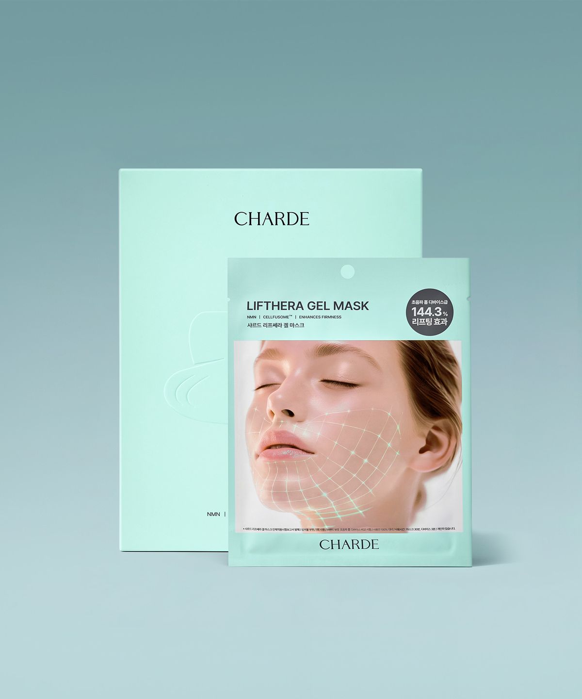 Leafcera Gel Mask 1 Box (5 sheets)