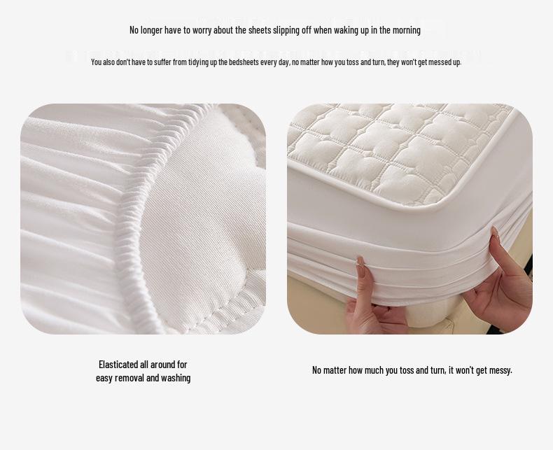 Waterproof Non-slip Floor Mat & Mattress Protector Set