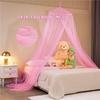 Summer Mosquito Net Canopy: Encrypted Folding Dome for Princess Bed with Free Installation