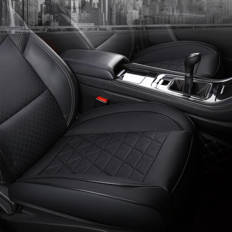 Universal Front Car Seat Cover PU Leather Cars Seat Cushion Automobiles Seat Protector Car Chair Pad Mat Auto Accessories