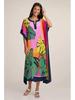 Holiday Casual Beach Bikini Cover-up Robe - Polyester Fabric, 8 Colors (8709)