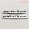 2pcs 3D Metal Car Styling Logo AMG Edition Badge Side Fender Both Emblem Sticker Decals For Mercedes Benz AMG Auto Accessories AT1