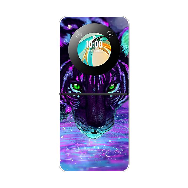 Hülle Für ZTE Nubia Flip NX724J Fundas Transparent Hart Faltbar Stoßfest Bumper Für ZTE Libero Flip 5G Nubia Flip2 Klare Abdeckung