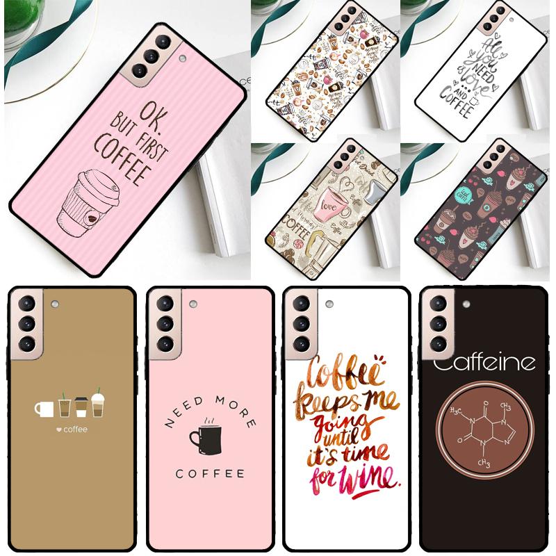 Frist Coffee Phone Case For Samsung Galaxy S25 Ultra S24 Ultra S9 S10 S20 S21 S22 S23 Plus S24 FE Cover